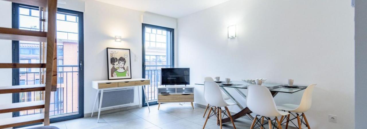 302 - Appartement Duplex Moderne - Jeanne D'Arc, トゥールーズ エクステリア 写真